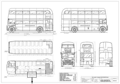 Routemaster Drawing